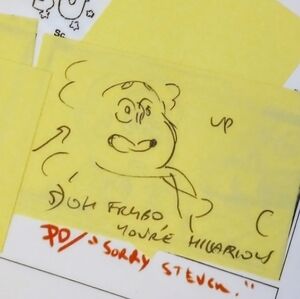 *Held BACK* SU **Rebecca Sugar** "FRYBO Origin Pack" Drawings & Design Copies